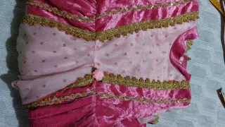 Vestito Carnevale Dama 5-6 anni medievale baby