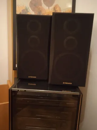 Equipo de música vintage Pioneer 1990