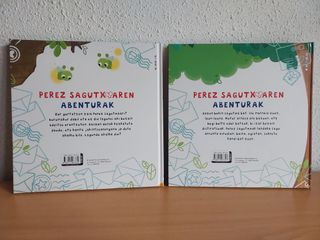 Cuentos del ratoncito Pérez en euskera (4-6 años)