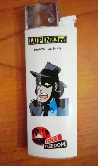 Set 4 Accendini Lupin III - Rari da Collezione