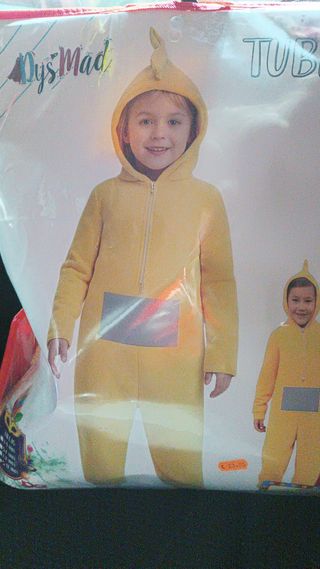 Disfraz Teletubbies Amarillo Talla 10-12