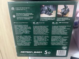 Sierra Circular Parkside PHKS 750 A1