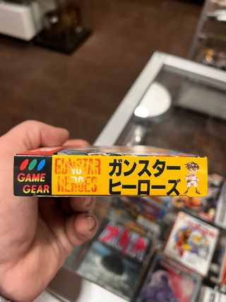 Gunstar Heroes Game Gear SEGA Acción