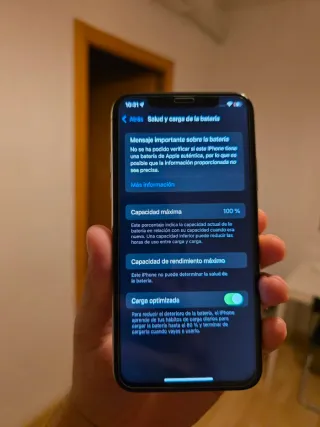 iPhone XS Dorado/Blanco