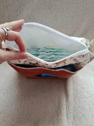 Neceser porta pañales infantil bosque