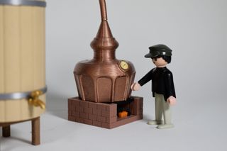 Destilador con Depósito · Custom 3D Playmobil