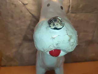 Figura Milú Papel Maché Coleccionista