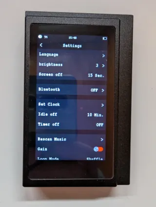 F.Audio M20 Reproductor Audiofilo MP3, FLAC, DSD