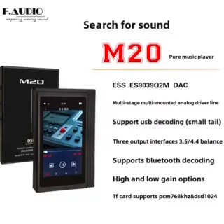 F.Audio M20 Reproductor Audiofilo MP3, FLAC, DSD