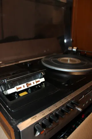 Tocadiscos Vintage Panasonic 3en1 | Radio, Cassett