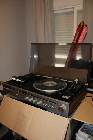 Tocadiscos Vintage Panasonic 3en1 | Radio, Cassett