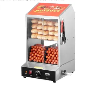 Vaporera VEVOR 37L para Perritos Calientes