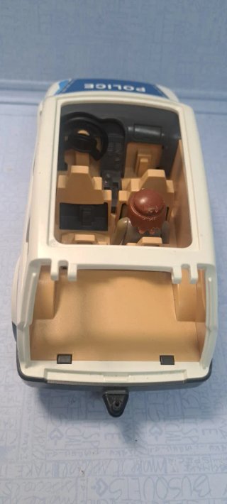 Playmobil Autobús Escolar Amarillo + coche policia