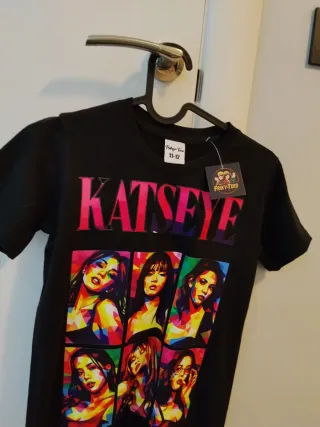 Camiseta Katseye K-pop Mujer Tallas disponibles