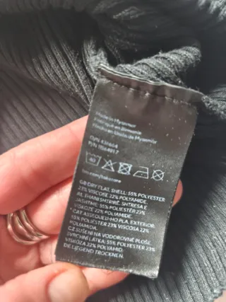 Camiseta H&M Negra Talla L