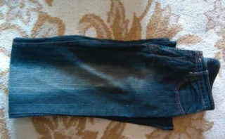 Vaqueros negros acampanados Talla 40