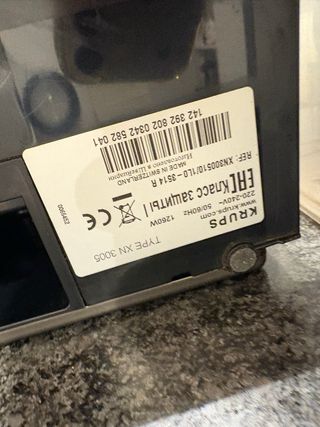 Cafetera Nespresso Krups Negra