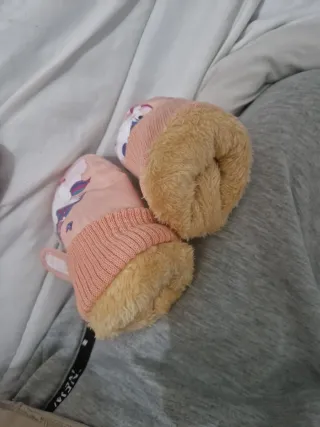 Guantes térmicos unicornio para niños 3-5 años