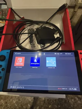 Nintendo Switch OLED Edición Mario Odyssey