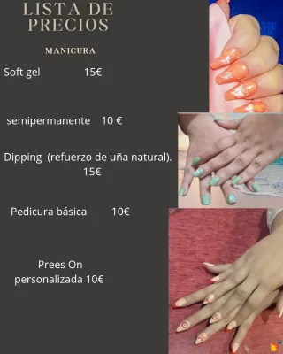 Uñas a domicilio