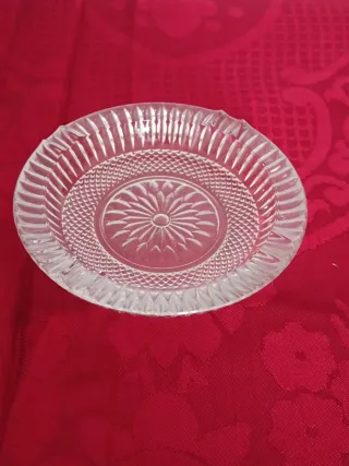 Cinzeiro de Vidro Transparente