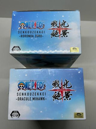 Figuras Roronoa Zoro & Dracule Mihawk One Piece