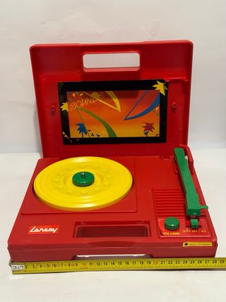 Giradischi Portatile Lansay Vintage Anni 70