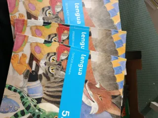 Libros de texto diferentes cursos