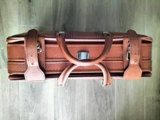 Maleta vintage marrón Malquer