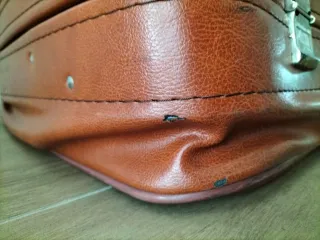 Maleta vintage marrón Malquer