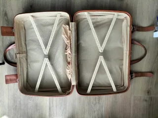 Maleta vintage marrón Malquer