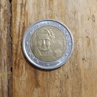 Moneda 2€ 🇮🇹 conmemorativa Maria Montessori