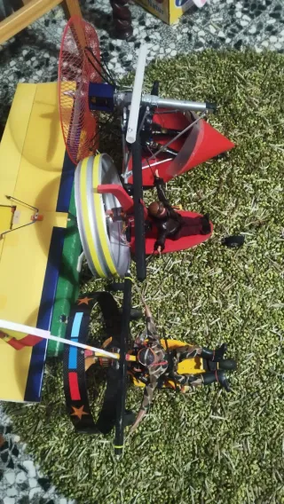 Paramotor radiocontrol artesanos hechos a mano