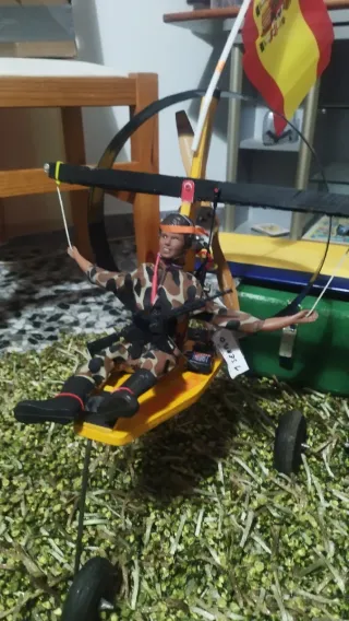 Paramotor radiocontrol artesanos hechos a mano