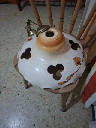 Lámpara de cerámica colgante