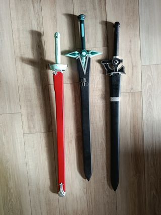 Set 3 spade Sword Art Online