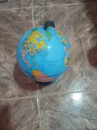 Globo terráqueo Océano Pacífico Norte