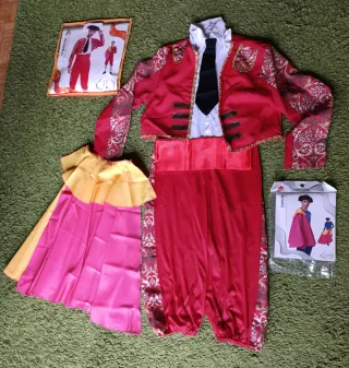 Disfraz de torero con capote