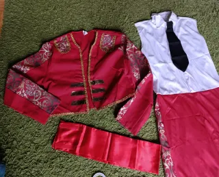 Disfraz de torero con capote