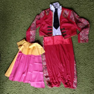 Disfraz de torero con capote