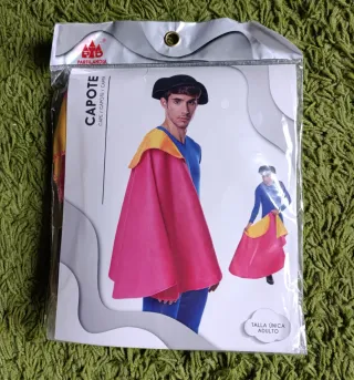 Disfraz de torero con capote