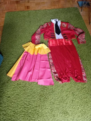 Disfraz de torero con capote