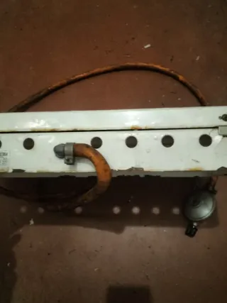 Cocina Portátil Gas 2 Fuegos