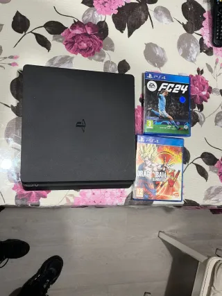 PS4 (PlayStation 4) Negra + 2 Juegos