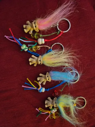 Chinitos de la suerte ,troll y chupete Vintage