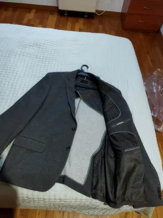 Americana gris para celebraciones