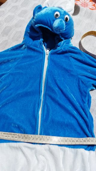 Vestito Carnevale Puffo 9-12 mesi Pegasus