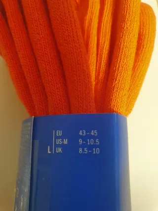 Adidas Originals. 2x calzini orange and red