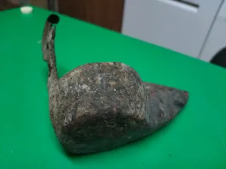 Lámpara de aceite antigua S. XVIII