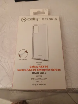 Cover Celly Gelskin Galaxy A33 5G